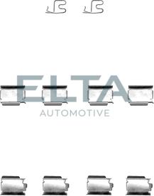Elta Automotive EA8522 - Комплектуючі, колодки дискового гальма autocars.com.ua