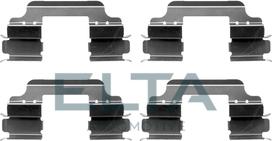Elta Automotive EA8527 - Комплектуючі, колодки дискового гальма autocars.com.ua