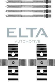 Elta Automotive EA8530 - Комплектуючі, колодки дискового гальма autocars.com.ua