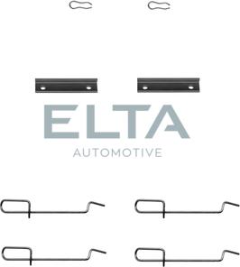 Elta Automotive EA8531 - Комплектуючі, колодки дискового гальма autocars.com.ua