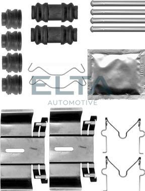 Elta Automotive EA8535 - Комплектуючі, колодки дискового гальма autocars.com.ua