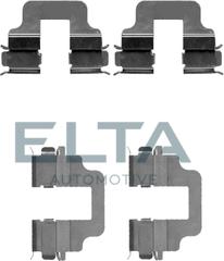 Elta Automotive EA8543 - Комплектуючі, колодки дискового гальма autocars.com.ua