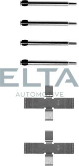 Elta Automotive EA8553 - Комплектуючі, колодки дискового гальма autocars.com.ua