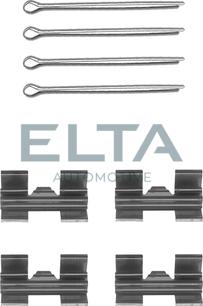 Elta Automotive EA8560 - Комплектуючі, колодки дискового гальма autocars.com.ua