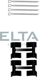 Elta Automotive EA8561 - Комплектуючі, колодки дискового гальма autocars.com.ua