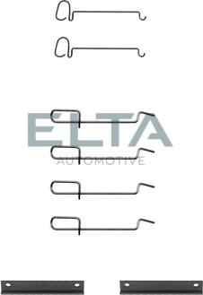 Elta Automotive EA8573 - Комплектуючі, колодки дискового гальма autocars.com.ua