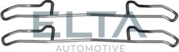 Elta Automotive EA8578 - Комплектуючі, колодки дискового гальма autocars.com.ua