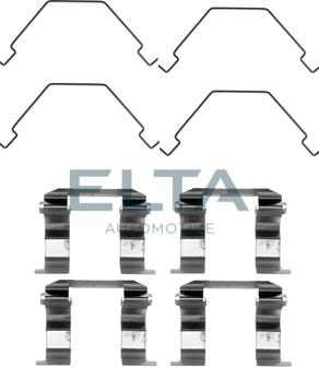 Elta Automotive EA8586 - Комплектуючі, колодки дискового гальма autocars.com.ua