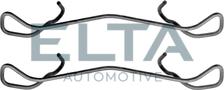 Elta Automotive EA8592 - Комплектуючі, колодки дискового гальма autocars.com.ua