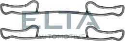 Elta Automotive EA8595 - Комплектуючі, колодки дискового гальма autocars.com.ua