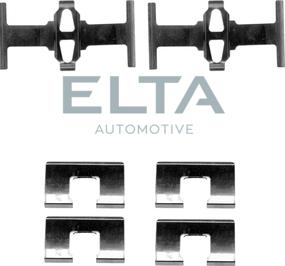 Elta Automotive EA8596 - Комплектуючі, колодки дискового гальма autocars.com.ua