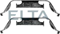 Elta Automotive EA8602 - Комплектуючі, колодки дискового гальма autocars.com.ua