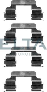 Elta Automotive EA8606 - Комплектующие для колодок дискового тормоза autodnr.net