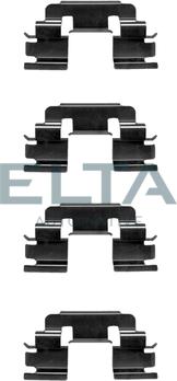 Elta Automotive EA8619 - Комплектуючі, колодки дискового гальма autocars.com.ua