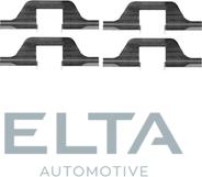 Elta Automotive EA8624 - Комплектуючі, колодки дискового гальма autocars.com.ua