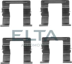 Elta Automotive EA8642 - Комплектуючі, колодки дискового гальма autocars.com.ua