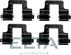 Elta Automotive EA8643 - Комплектуючі, колодки дискового гальма autocars.com.ua