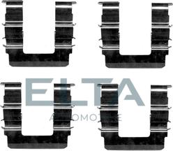 Elta Automotive EA8646 - Комплектуючі, колодки дискового гальма autocars.com.ua