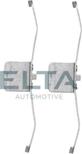 Elta Automotive EA8654 - Комплектуючі, колодки дискового гальма autocars.com.ua