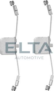 Elta Automotive EA8656 - Комплектуючі, колодки дискового гальма autocars.com.ua