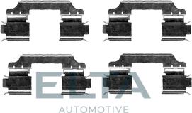 Elta Automotive EA8665 - Комплектуючі, колодки дискового гальма autocars.com.ua