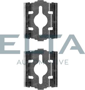Elta Automotive EA8666 - Комплектуючі, колодки дискового гальма autocars.com.ua