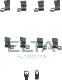 Elta Automotive EA8675 - Комплектуючі, колодки дискового гальма autocars.com.ua