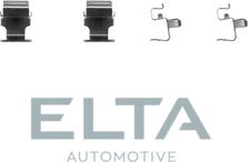 Elta Automotive EA8677 - Комплектуючі, колодки дискового гальма autocars.com.ua