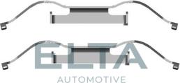 Elta Automotive EA8681 - Комплектуючі, колодки дискового гальма autocars.com.ua