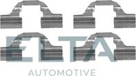 Elta Automotive EA8683 - Комплектуючі, колодки дискового гальма autocars.com.ua