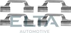 Elta Automotive EA8684 - Комплектуючі, колодки дискового гальма autocars.com.ua