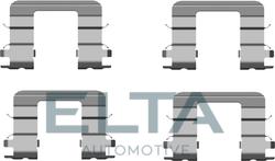 Elta Automotive EA8689 - Комплектуючі, колодки дискового гальма autocars.com.ua