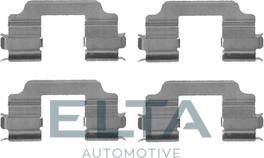 Elta Automotive EA8690 - Комплектуючі, колодки дискового гальма autocars.com.ua