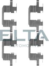 Elta Automotive EA8692 - Комплектуючі, колодки дискового гальма autocars.com.ua