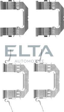 Elta Automotive EA8696 - Комплектуючі, колодки дискового гальма autocars.com.ua