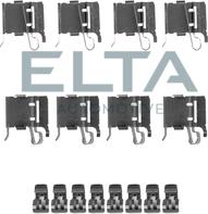 Elta Automotive EA8717 - Комплектуючі, колодки дискового гальма autocars.com.ua