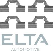 Elta Automotive EA8718 - Комплектуючі, колодки дискового гальма autocars.com.ua