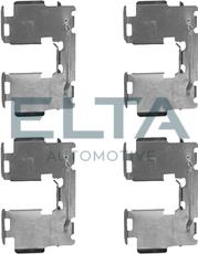 Elta Automotive EA8723 - Комплектуючі, колодки дискового гальма autocars.com.ua