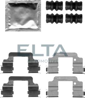 Elta Automotive EA8744 - Комплектуючі, колодки дискового гальма autocars.com.ua