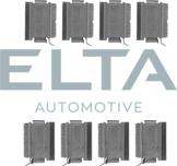 Elta Automotive EA8752 - Комплектуючі, колодки дискового гальма autocars.com.ua