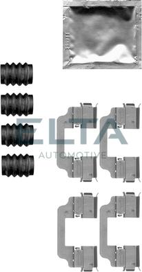 Elta Automotive EA8756 - Комплектуючі, колодки дискового гальма autocars.com.ua