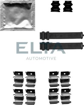 Elta Automotive EA8765 - Комплектуючі, колодки дискового гальма autocars.com.ua