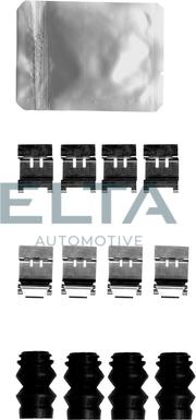 Elta Automotive EA8773 - Комплектуючі, колодки дискового гальма autocars.com.ua