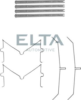 Elta Automotive EA8780 - Комплектующие для колодок дискового тормоза autodnr.net