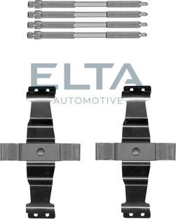 Elta Automotive EA8781 - Комплектуючі, колодки дискового гальма autocars.com.ua