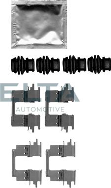 Elta Automotive EA8786 - Комплектуючі, колодки дискового гальма autocars.com.ua