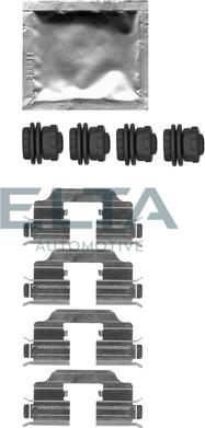 Elta Automotive EA8795 - Комплектуючі, колодки дискового гальма autocars.com.ua