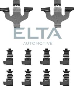 Elta Automotive EA8801 - Комплектуючі, колодки дискового гальма autocars.com.ua