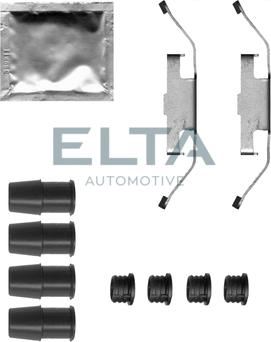 Elta Automotive EA8810 - Комплектуючі, колодки дискового гальма autocars.com.ua