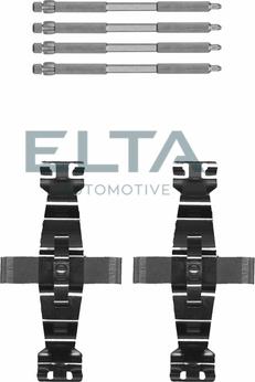 Elta Automotive EA8811 - Комплектуючі, колодки дискового гальма autocars.com.ua